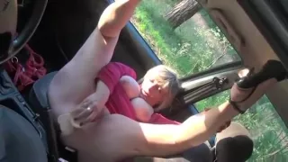 Horny Homemade clip with Masturbation, Outdoor scenes