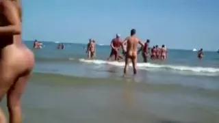 Hottest Amateur record with Nudism, Beach scenes