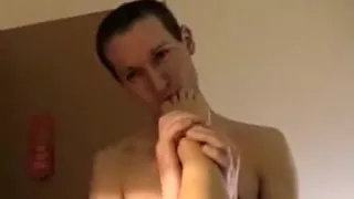 Crazy Homemade clip with Brunette, Fetish scenes