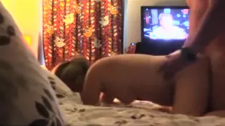 they turn on the television  so they wont be heard outside