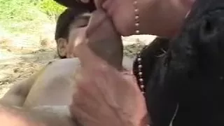 Fabulous Amateur movie with Outdoor, Grannies scenes