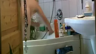 Amateursex, Versteckter Sex, Selbstgedrehte Pornos, Dusche, Solo