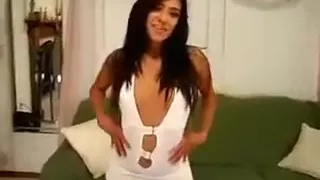 Amazing Homemade video with Brunette, Solo scenes