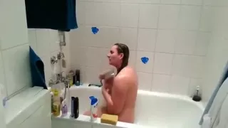 Incredible Amateur video with Shower, Solo scenes