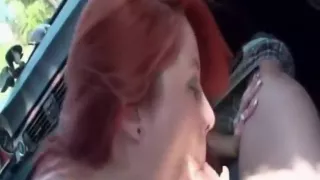 Exotic Homemade movie with Redhead, Outdoor scenes