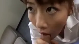 Crazy Homemade video with Japanese, Blowjob scenes