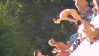 Amazing Homemade record with Beach, Nudism scenes