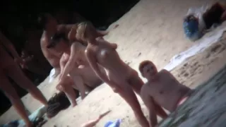 Crazy Amateur movie with Nudism, Public scenes