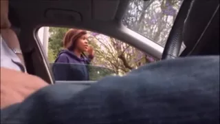 Verrückte Amateuraufnahme mit öffentlichen, Outdoor-Szenen