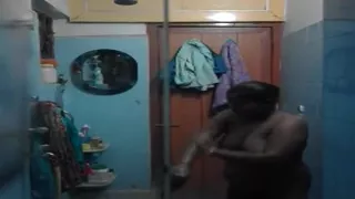 Crazy Amateur clip with Shower, Indian scenes