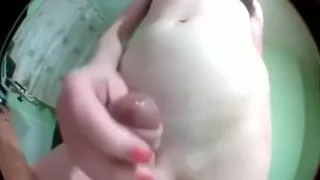 Fabulous Amateur Shemale movie with Small Tits, Solo scenes