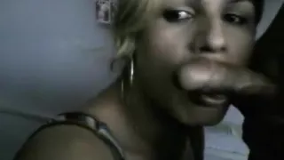 Crazy Amateur Shemale record with Blonde, Blowjob scenes