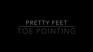 Angel Points Her Toes in Flip Flops