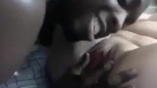 young pussy gets licked by a black guy