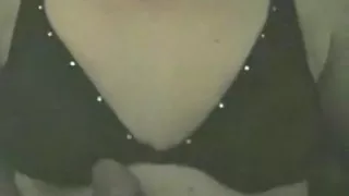 Fuck tits in brassiere.