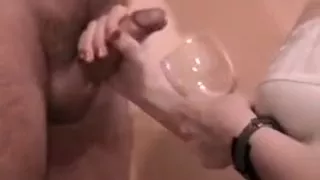 Lovely belle uses her manual skills to make her ma...