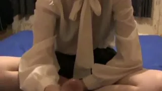 Nasty brunette gives her man a spectacularly hot p...