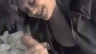 Hotel employee sucking a guest