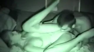 Horny couple fuck in the dark