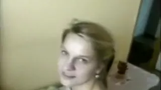 Hot blonde teen gets her hairy pussy fucked