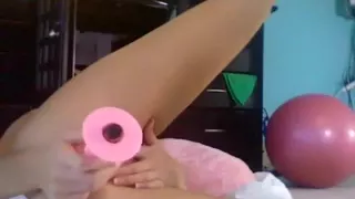 Hottest webcam Toys, College record with Nicky4U slut.