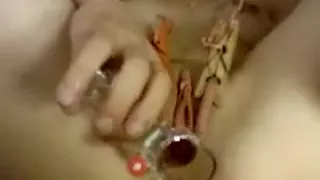 Incredible webcam Fetish, Close-up video with SlaveGirl model.