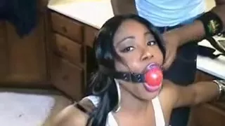 Stor Pik, Store Bryster, Ebony, Hjemmelavet, Shemale