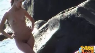 Fabulous Homemade video with Nudism, Beach scenes