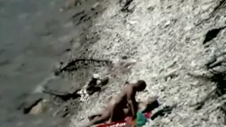 Fabelhaftes hausgemachtes Video mit Strand, Voyeur-Szenen