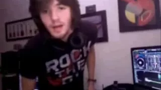 juan felipe crazy DJ, cock in webcam