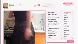 FantasyGirl in the kitchen