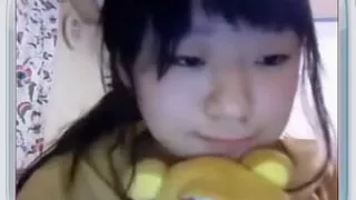 University student with big tits on webcam