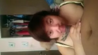 Chinese girl blowjob