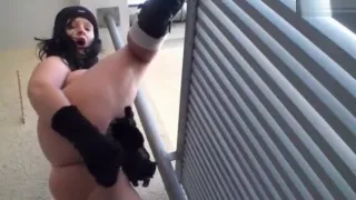 Zeigfreudig im Winter