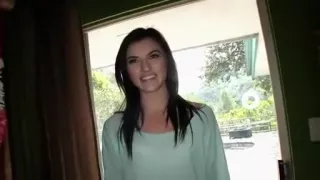 Tight Young Brunette's MUST-SEE Sex!