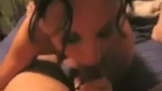 Sloppy girlfriend Gets A Mess In Her Face