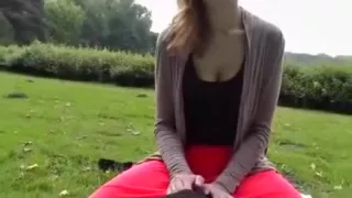 Outdoor Creampie for Cute Girlfriend
