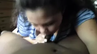 bbw sucks big black cock