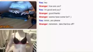 playing with a stranger on omegle