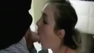 Bikini girl wants facial