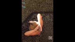 Hidden Cam mature woman Shower