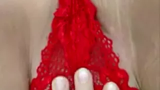 pretty red panties