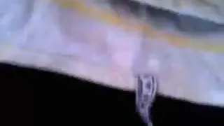 fixed by clothes peg masturbating with a big candle