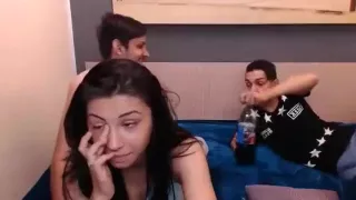 hot4some4you amateur record on 05/18/15 08:00 from Chaturbate