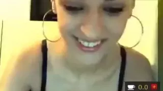 Millarri takes off her bra and panties