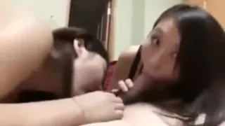 Sex tourist has a threesome with 2 asian streetsluts