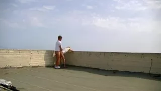 Sextape on top of our apartment building