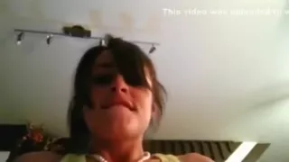 She told me to relax on the sofa and let her do all the work !!!