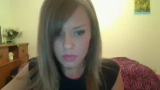 Super hot american girl teases naked and masturbates with a dildo