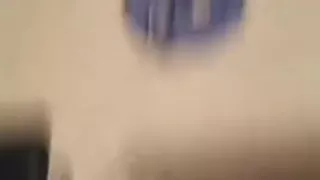 Tied up brunette with gag ball gets doggystyle fucked